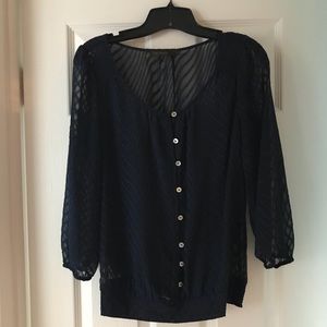 Limited Navy top